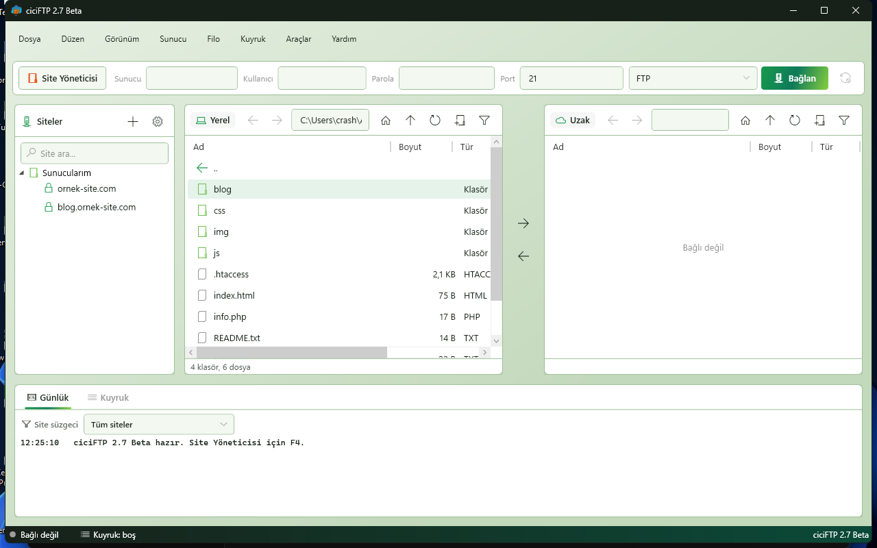 Mint theme